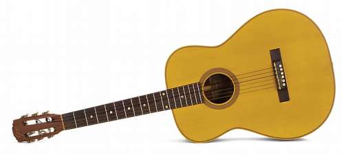 Lot 1315 - Julie Andrews "Maria" screen used acoustic guitar from The Sound of Music.