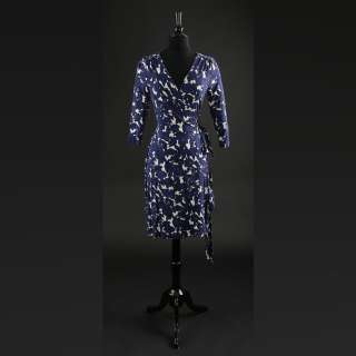 HANNIBAL - Lot 9 - Dr. Alana Bloom‘s (Caroline Dhavernas) "Trou Normand" Wrap Dress