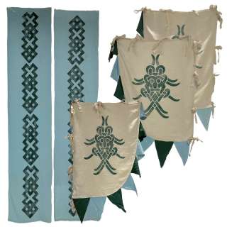 Vikings Valhalla Screen Used Flag Set Ep 303 | VIP Fan Auctions