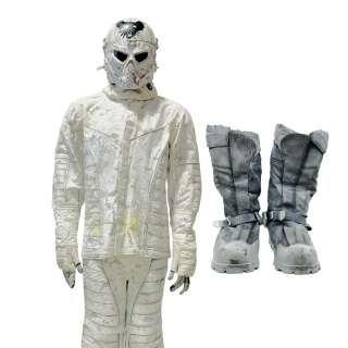 Snowpiercer Rat Screen Worn Stunt Double Helmet, Hood, Button-Front Jacket, Padded Long Sleeve Shirt, Gloves, Elastic Waist Pants & Boots Ep 402 | VIP Fan Auctions