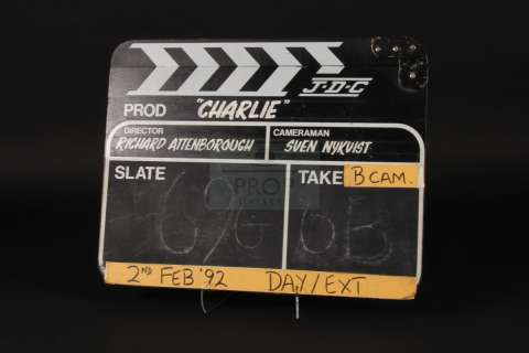 Chaplin | Production used clapperboard | The Prop Gallery