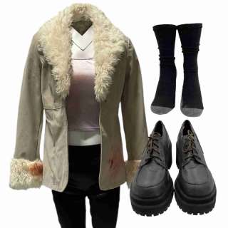 Y2K Laura Screen Worn Stunt Double Jacket, Tank Top, Pants, Socks & Heels | VIP Fan Auctions
