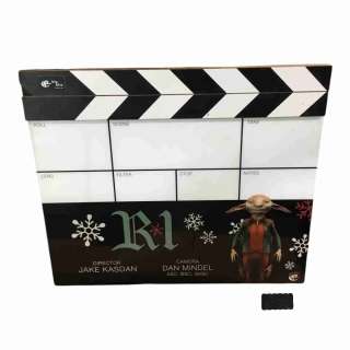 Red One Production Used Clapper Board & Eraser | VIP Fan Auctions