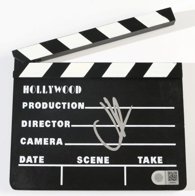 J.J. Abrams Director of Star Wars: The Force Awakens & Star Trek (SWAU) Signed Prop Replica Mini Clapperboard | SWAU