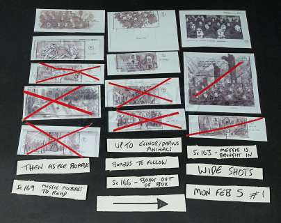 INKHEART - Production-Used Storyboards
