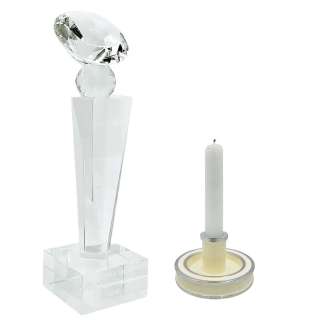 Materialists Lucy (Dakota Johnson) Screen Used Candle Holder W/ Candle & Trophy | VIP Fan Auctions