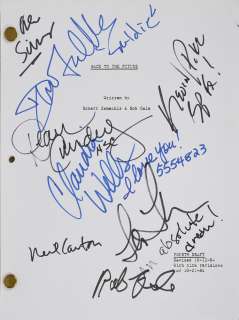 Back to the Future Signed Script | RR Auction