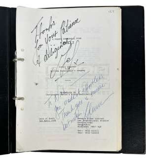 HAMLET - Signed Production Script