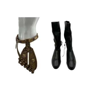 My Lady Jane King Edward Screen Worn Sword Holster & Boots Ch 1 Sc 121pt1&2 Ep 101 | VIP Fan Auctions