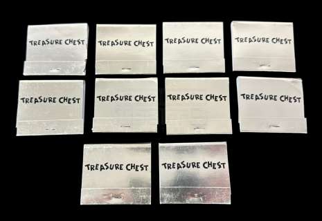 CHARLIE‘S ANGELS FULL THROTTLE - Treasure Chest Club Matchbooks (10)