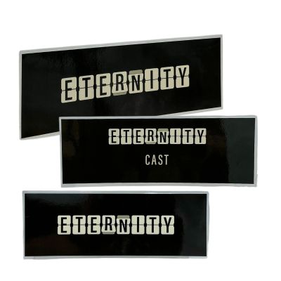 Lot 6: Eternity Joan (Elizabeth Olsen) Production Used Elizabeth Olsen, Eternity & Cast Chairback Nameplate Set | VIP Fan Auctions