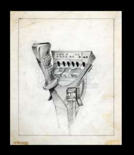 Harry Lange Auction | Hand-Drawn Millennium Falcon Joystick Control | Propstore