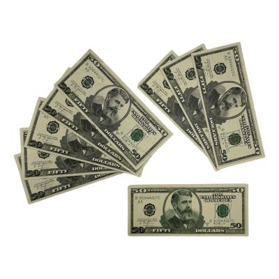 Lot 5: Breaking Bad (2008-2013) Walter White (Bryan Cranston) Screen Used (9) Prop Money | VIP Fan Auctions