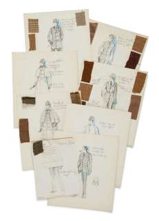 "They Might Be Giants" | Costume sketches by Edith Head | Sotheby’s