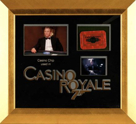 Lot 2324 - James Bond 007 - $500,000 poker chip from Martin Campbell’s Bond movie Casino Royale. James Bond… | Ewbank’s