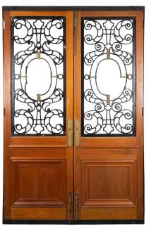 Ornate entrance doors to the Formal Dining Room from Titanic. | Profiles in History