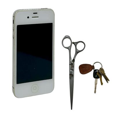 Lot 156: The Handmaid’s Tale June Osborne Production Used Keys, Phone/ W Charger & Sharp | VIP Fan Auctions