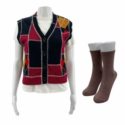 Poker Face Season 2 Alex (Patti Harrison) Screen Worn Vest, T-Shirt & Socks Ch 1 Sc 14, 15 Ep 210 | VIP Fan Auctions