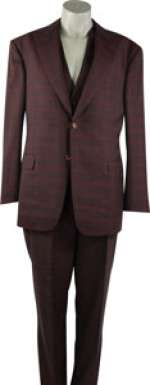 Ballers | Spencer’s Red and Blue Plaid Custom ALBA Suit.... | Heritage