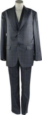 Ballers | Spencer’s Custom Black and Blue Plaid ROBERT MATA Designs Suit.... | Heritage