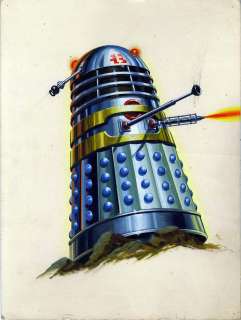 Doctor Who: The original preliminary design artwork for ’The Dalek Book’, 1964, | Bonhams
