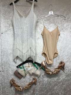 "Superhero Show - Season 7 Ep. 4" - #104 Hero Stunt - Complete dancers outfit -includes Sequin & Fea | Direct Liquidation