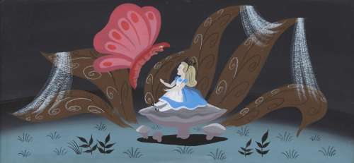 Lot 4133 - A Mary Blair concept painting from Alice in Wonderland