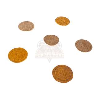 Pirates of the Caribbean: Curse of the Black Pearl - Pirate Coins - 24-7 | Icons of Pop Culture