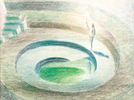 Lot 177 - A Phantom of the Opera concept design by Ben Carré