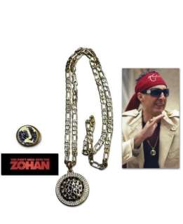 Lot 283 - You Don‘t Mess with the Zohan (2008) - The Phantom (John Turturro) Necklace and Ring