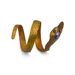 A Theda Bara Egyptian cobra arm/leg band from Cleopatra | Bonhams