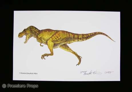 Jurassic Park Lithographic Prints Movie Props | Premiere Props