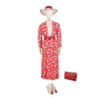 The Crown - Lot 328 - Emma Corrin (as Princess Diana): A floral dress ensemble Season 4, Episode 6, ‘Terra Nullius‘