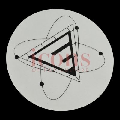 Lot 13 - Austin Powers: The Spy Who Shagged Me - Dr. Evil Insignia Sticker - 65-13 - ICN-000583 | Icons of Pop Culture