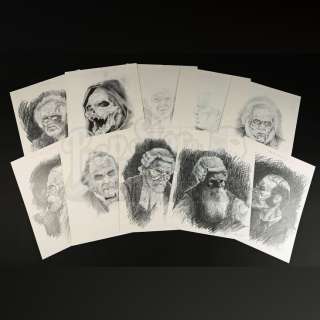 THE FREIGHTENERS (1996) - Lot 817 - Hand-Drawn Concept Art By Glen Eisner