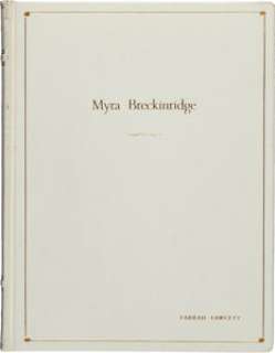 A Farrah Fawcett Script from "Myra Breckinridge."