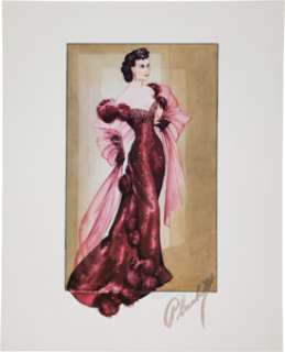 A Set of Limited Edition Signed and Numbered Costume Design Sketches by Walter Plunkett from "Gone With The Wind," Circa 1970s. | Heritage