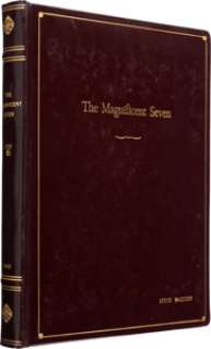 A Steve McQueen Owned Script from "The Magnificent Seven."