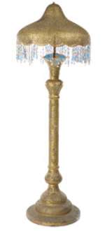 Casablanca Pierced Brass Moroccan Floor Lamp from Rick’s Café Américain (Warner Bros., 1942).... | Heritage