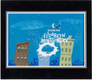 Elizabeth Montgomery "Samantha Stephens" Opening Title Animation Cel from Bewitched (ABC TV, 1964-1972).