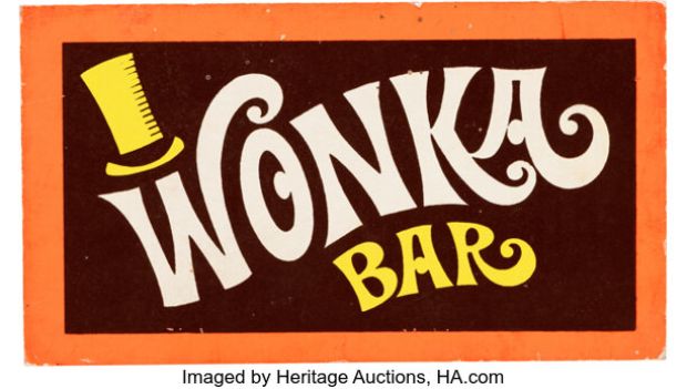 Willy Wonka & the Chocolate Factory (Paramount, 1971), Wonka Bar. | Heritage