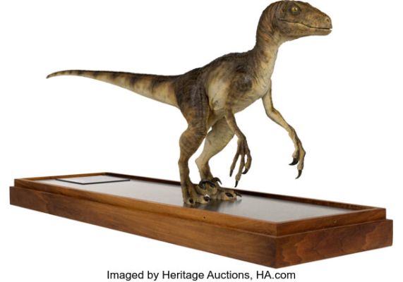 Jurassic Park (Universal, 1993), Studio-Built Velociraptor Maquette Presented to Dinosaur Supervisor and Practical FX Legend Phil Tippett by Steven Spielberg Following Production. | Heritage