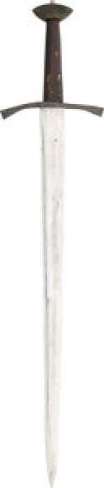 Robb Stark (Richard Madden) Hero Longsword from Game of Thrones (HBO® Original 2011-2019, Season 1).