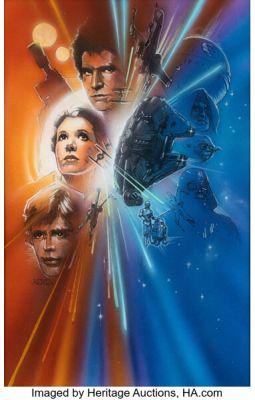 Star Wars Movie Poster Comprehensive/Concept Art by John Alvin (1996). | Heritage