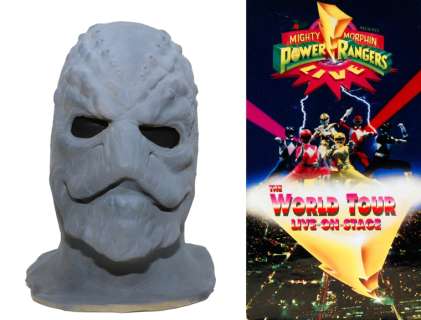 Mighty Morphin Power Rangers: Live Putty Overhead Mask Cast from the Original Mold - 1996 | SWAU