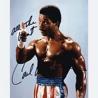 Rocky IV | Rocky IV - Signed by Carl Weathers (Apollo Creed) | Catawiki
