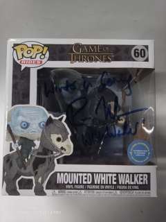 Game of the Thrones | Game of The Thrones - Funko Pop 60 Signed in person by Ross Mullan (+) "White Walker" Nerd Show Bologna 2020 with - Autograph , Funko Pop | Catawiki