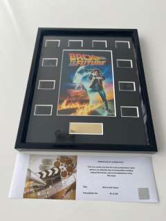 Back To the Future I Film Cell Display | Back To The Future I Film Cell Display - Michael J Fox, Christopher Lloyd, Lea Thompson | Catawiki