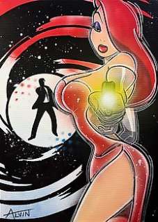 Alvin Silvrants (1979) - 007 & Bond Girl Jessica Rabbit | Catawiki