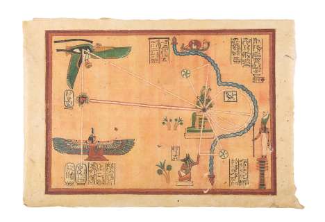 THE MUMMY (1999) - Lot 789 - Map of Hamunaptra